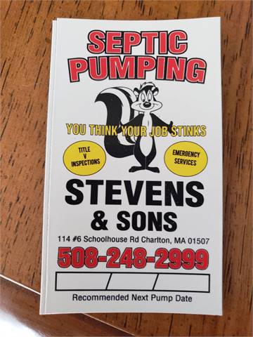 Stevens & Sons Septic Pumping, Inc.