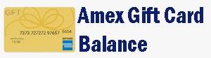 Amex Gift Card Balance