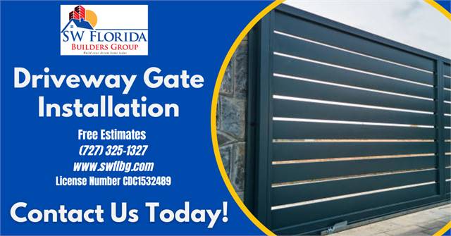 Driveway Gate Installation