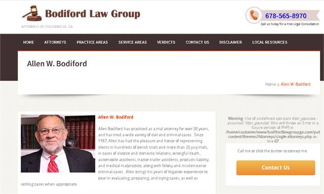 Allen W Bodiford - Attorney at Law