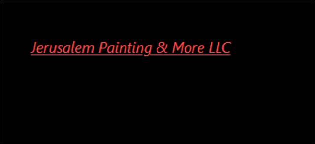 Jerusalem Painting & More LLC